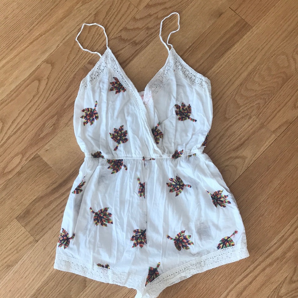 Tropical Summer Boutique Romper